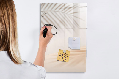 Popisovatelná magnetická tabule Nástěnka s poznámkami a fotografiemi