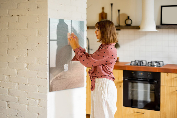 Popisovatelná magnetická tabule Barevná tabule na poznámky a fotografie