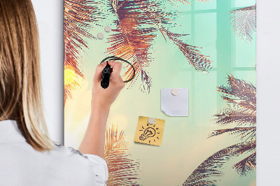 Popisovatelná magnetická tabule Kreativní tabule na fotky a poznámky
