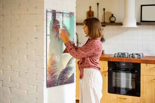 Popisovatelná magnetická tabule Kreativní tabule na fotky a poznámky