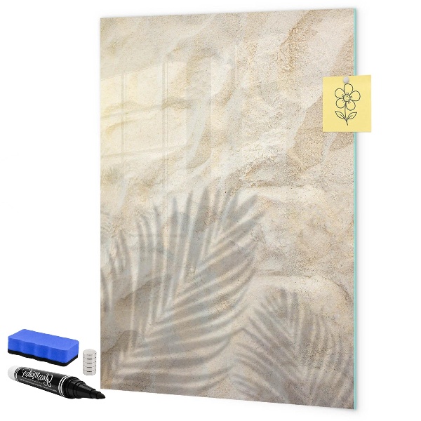 Magnetická psací tabule Fototapeta s příslušenstvím