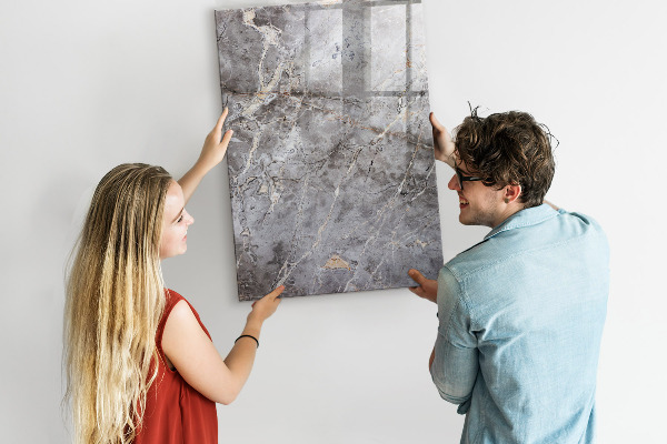 Popisovatelná magnetická tabule Nástěnka s magnety a fotografiemi