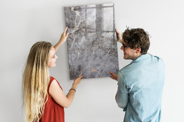 Popisovatelná magnetická tabule Nástěnka s magnety a fotografiemi