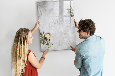 Popisovatelná magnetická tabule Moderní tabule na poznámky a fotografie