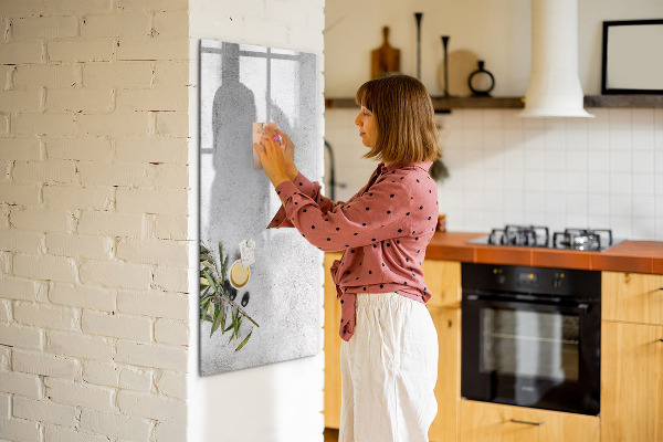 Popisovatelná magnetická tabule Moderní tabule na poznámky a fotografie