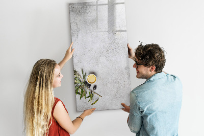 Popisovatelná magnetická tabule Moderní tabule na poznámky a fotografie