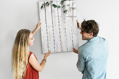 Popisovatelná magnetická tabule Kreativní prostor pro vzpomínky a fotografie