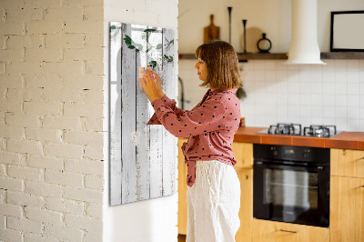 Popisovatelná magnetická tabule Kreativní prostor pro vzpomínky a fotografie
