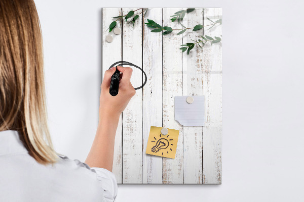 Popisovatelná magnetická tabule Kreativní prostor pro vzpomínky a fotografie