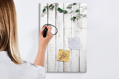 Popisovatelná magnetická tabule Kreativní prostor pro vzpomínky a fotografie
