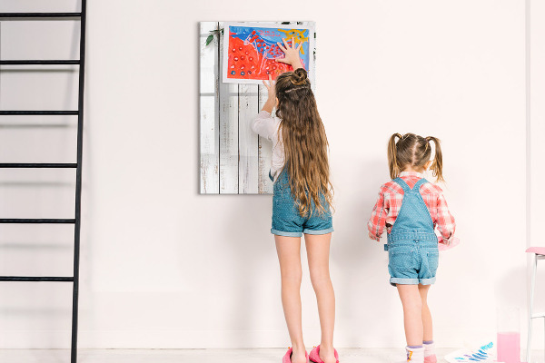 Popisovatelná magnetická tabule Kreativní prostor pro vzpomínky a fotografie