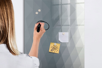 Magnetická psací tabule Nástěnka s poznámkami a fotografiemi