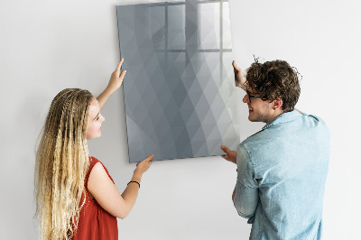 Magnetická psací tabule Nástěnka s poznámkami a fotografiemi