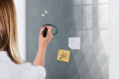 Magnetická psací tabule Nástěnka s poznámkami a fotografiemi