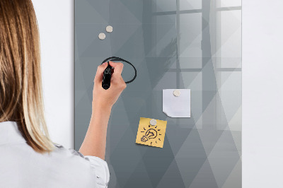 Magnetická psací tabule Nástěnka s poznámkami a fotografiemi