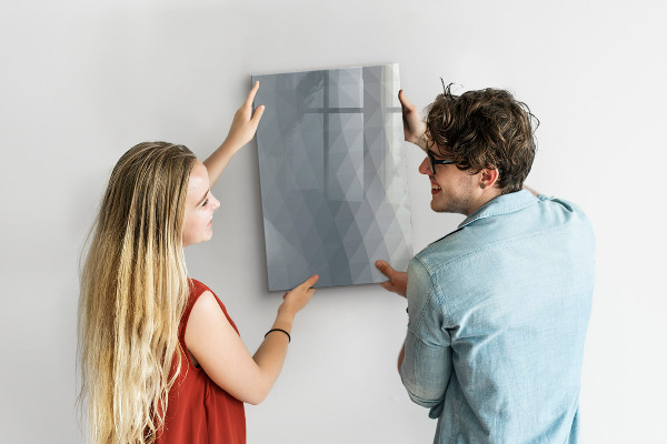 Magnetická psací tabule Nástěnka s poznámkami a fotografiemi