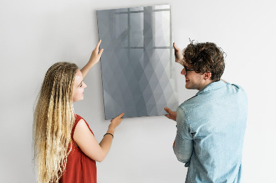 Magnetická psací tabule Nástěnka s poznámkami a fotografiemi