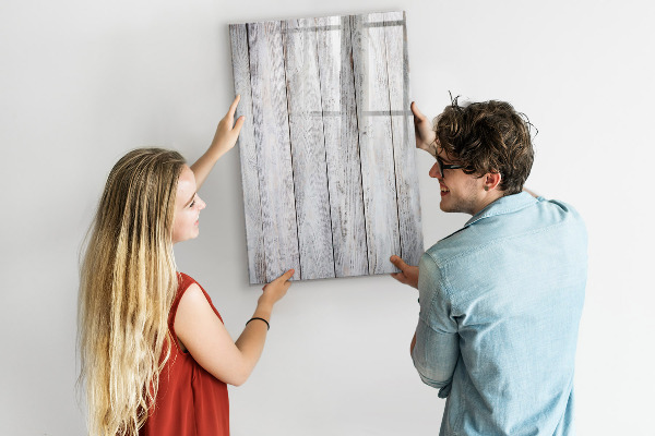 Magnetická psací tabule Nástěnka na připínání fotografií a poznámek