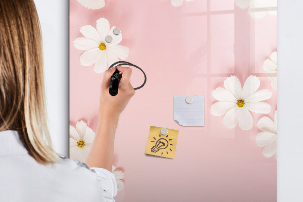 Magnetická psací tabule Kreativní tabule na poznámky a fotografie