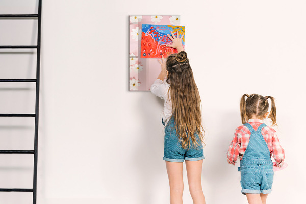 Magnetická psací tabule Kreativní tabule na poznámky a fotografie