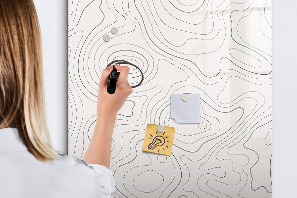 Popisovatelná magnetická tabule Kreativní způsob, jak prezentovat své fotografie