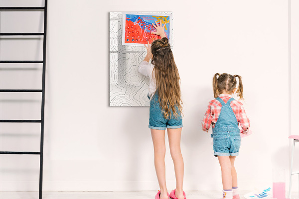Popisovatelná magnetická tabule Kreativní způsob, jak prezentovat své fotografie