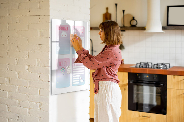 Magnetická psací tabule Plánování s radostí a kreativitou