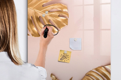 Magnetická psací tabule Stylová deska na poznámky a fotografie