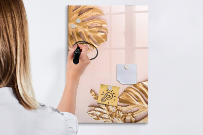 Magnetická psací tabule Stylová deska na poznámky a fotografie