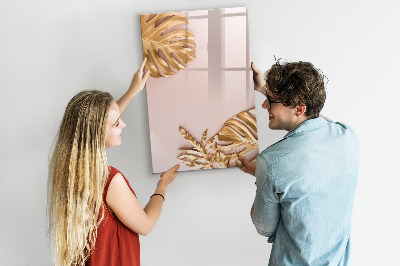 Magnetická psací tabule Stylová deska na poznámky a fotografie