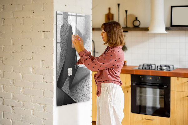Popisovatelná magnetická tabule Moderní fotopast