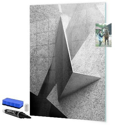 Popisovatelná magnetická tabule Moderní fotopast
