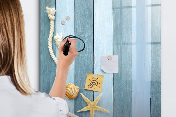 Magnetická psací tabule Pamětní fotografie z mořských vzpomínek