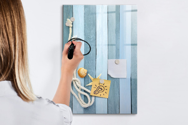 Magnetická psací tabule Pamětní fotografie z mořských vzpomínek