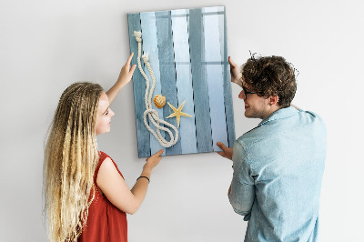 Magnetická psací tabule Pamětní fotografie z mořských vzpomínek
