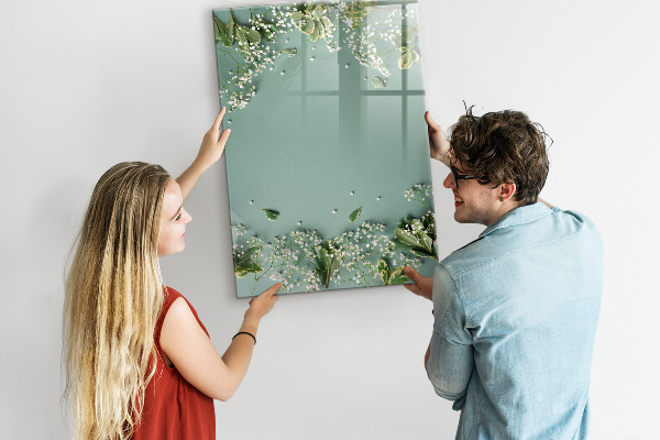 Popisovatelná magnetická tabule Kreativní místo pro vzpomínky a fotografie
