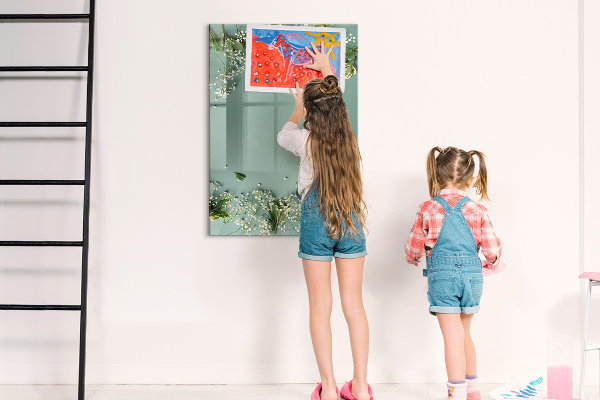 Popisovatelná magnetická tabule Kreativní místo pro vzpomínky a fotografie