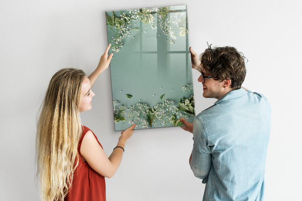 Popisovatelná magnetická tabule Kreativní místo pro vzpomínky a fotografie