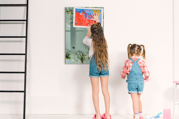 Popisovatelná magnetická tabule Kreativní místo pro vzpomínky a fotografie