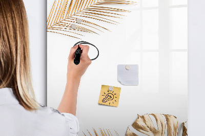 Magnetická psací tabule Stylová fototapeta s rostlinami