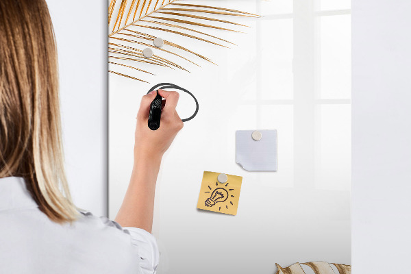 Magnetická psací tabule Stylová fototapeta s rostlinami