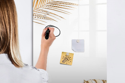 Magnetická psací tabule Stylová fototapeta s rostlinami