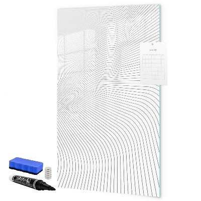 Popisovatelná magnetická tabule Zrcadlo s místem na fotografie