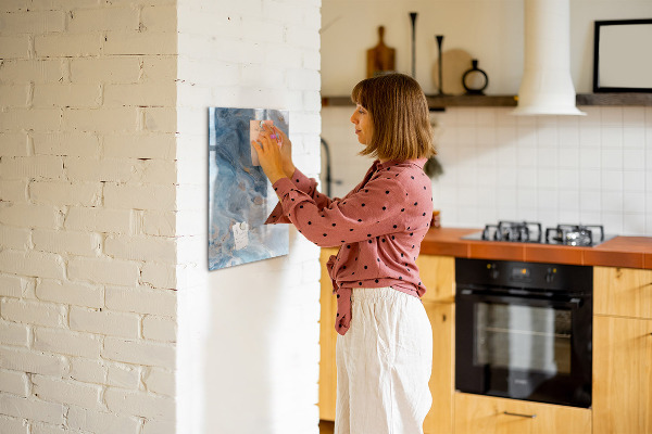 Popisovatelná magnetická tabule Moderní tabule na poznámky a fotografie