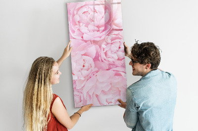 Magnetická psací tabule Květinový motiv s prostorem pro fotografie