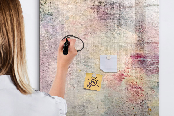 Popisovatelná magnetická tabule Kreativní tabule na fotky a poznámky