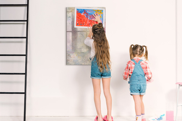 Popisovatelná magnetická tabule Kreativní tabule na fotky a poznámky