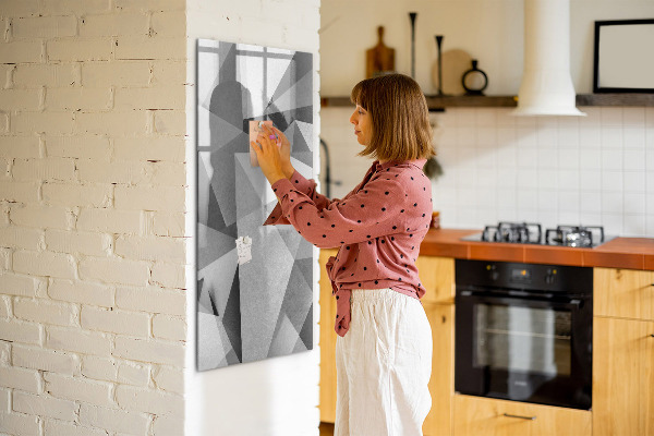 Magnetická psací tabule Moderní tabule na poznámky a fotografie