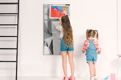 Magnetická psací tabule Moderní tabule na poznámky a fotografie