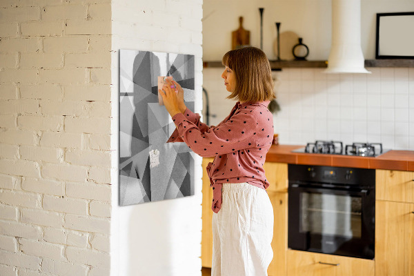 Magnetická psací tabule Moderní tabule na poznámky a fotografie